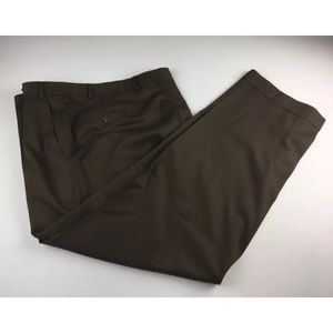 Ralph Lauren Men’s Brown 38Wx30L Pleat Dress Pants